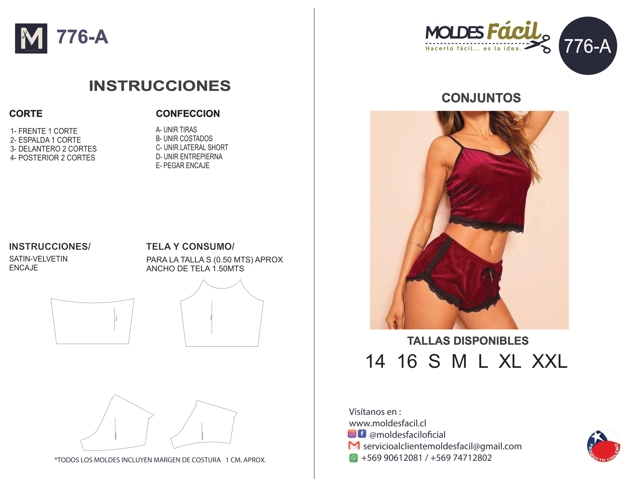 Conjuntos (ropa interior de noche)