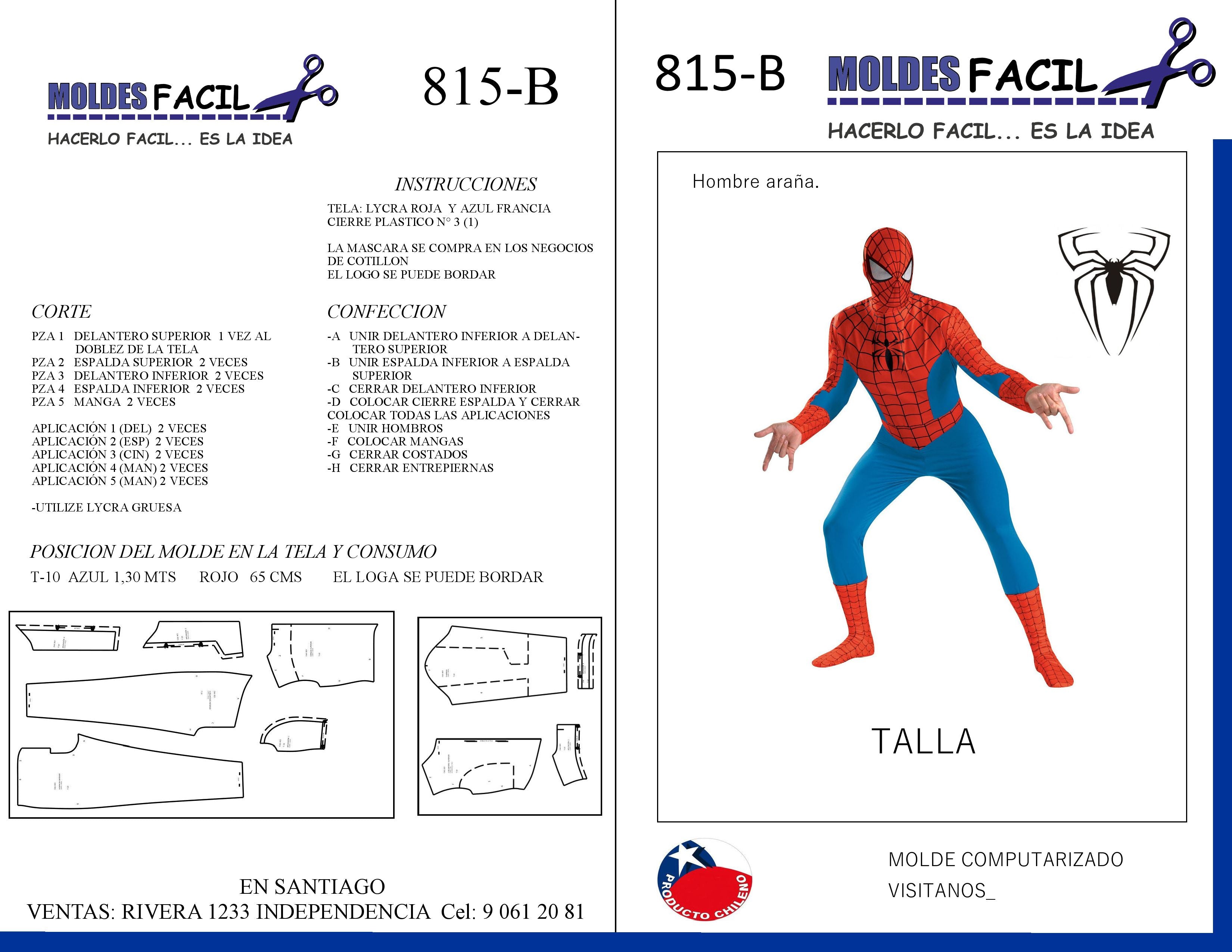 Disfraz de Spiderman