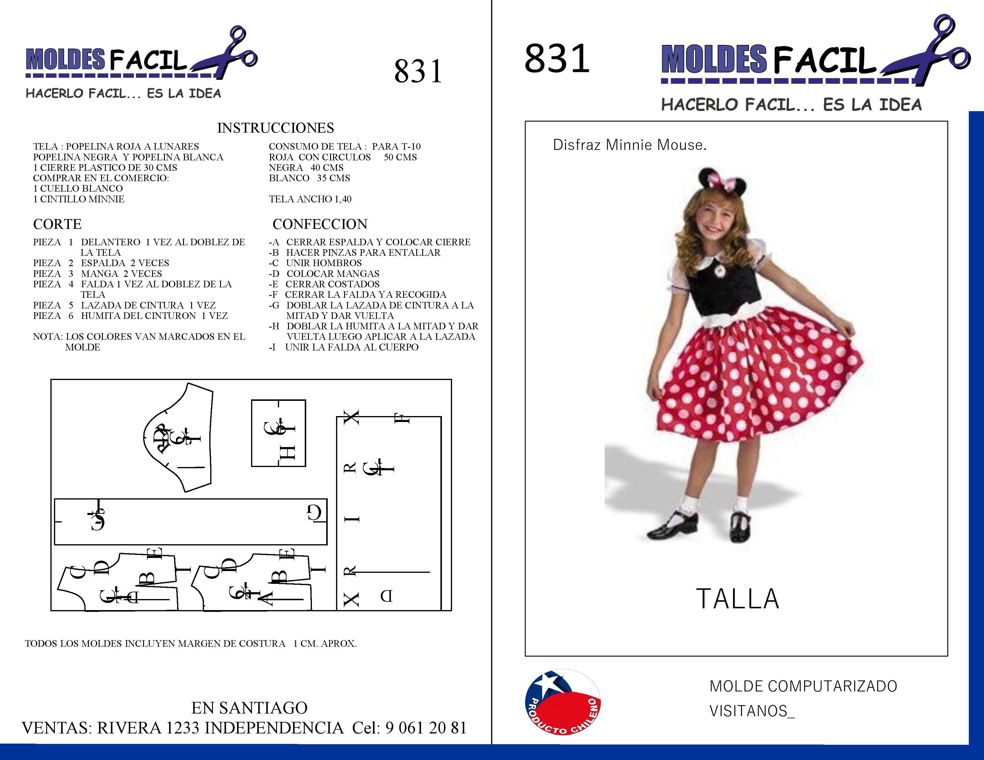 Disfraz de Minnie