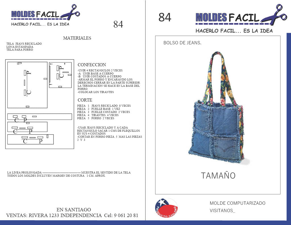 Bolso de jeans