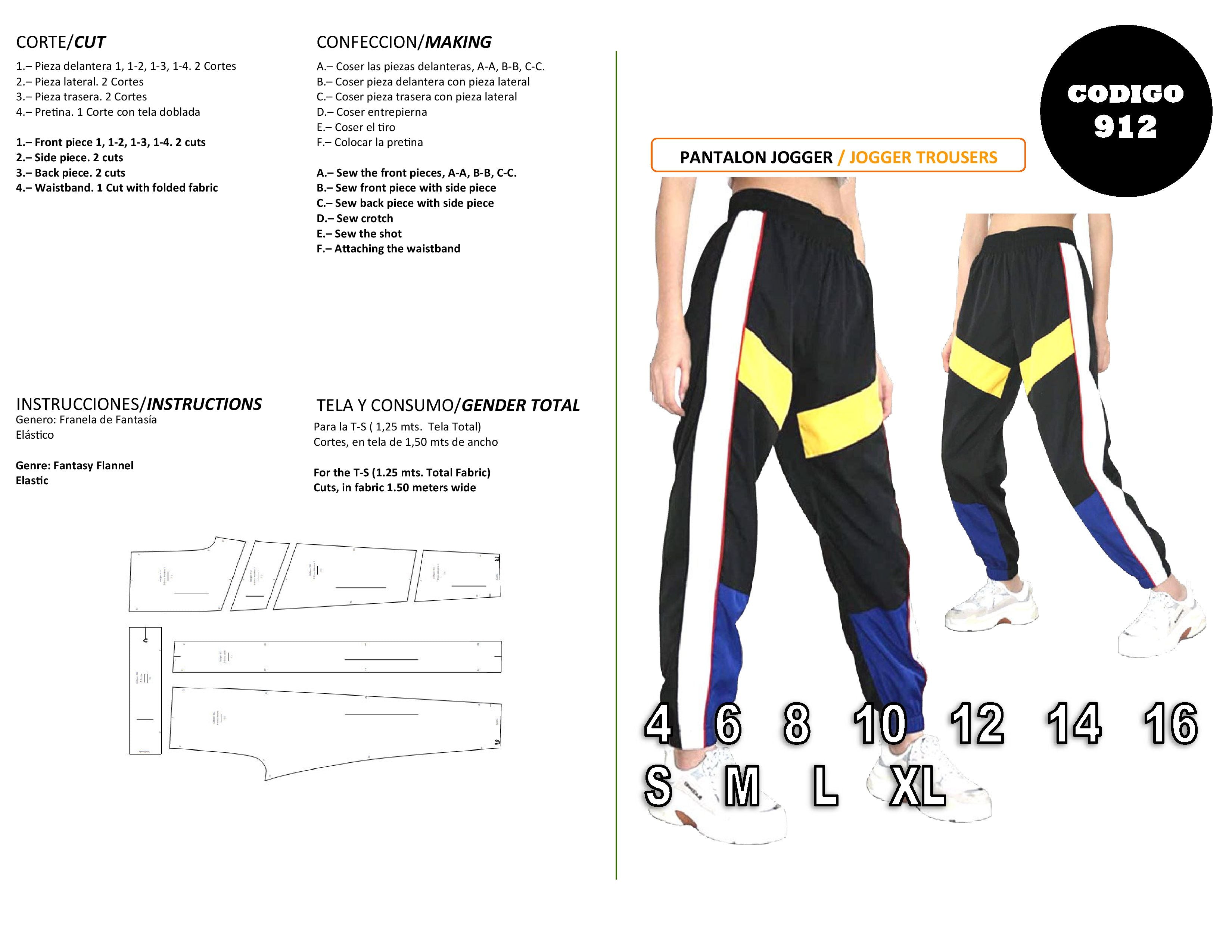 pantalón jogger