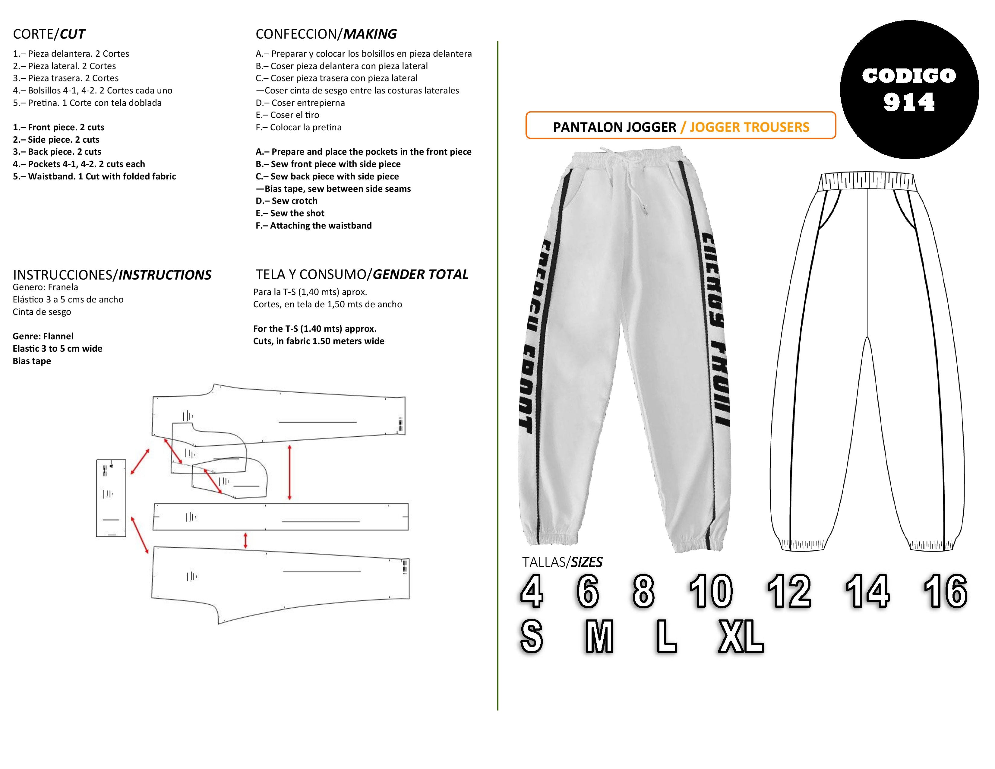 pantalón jogger