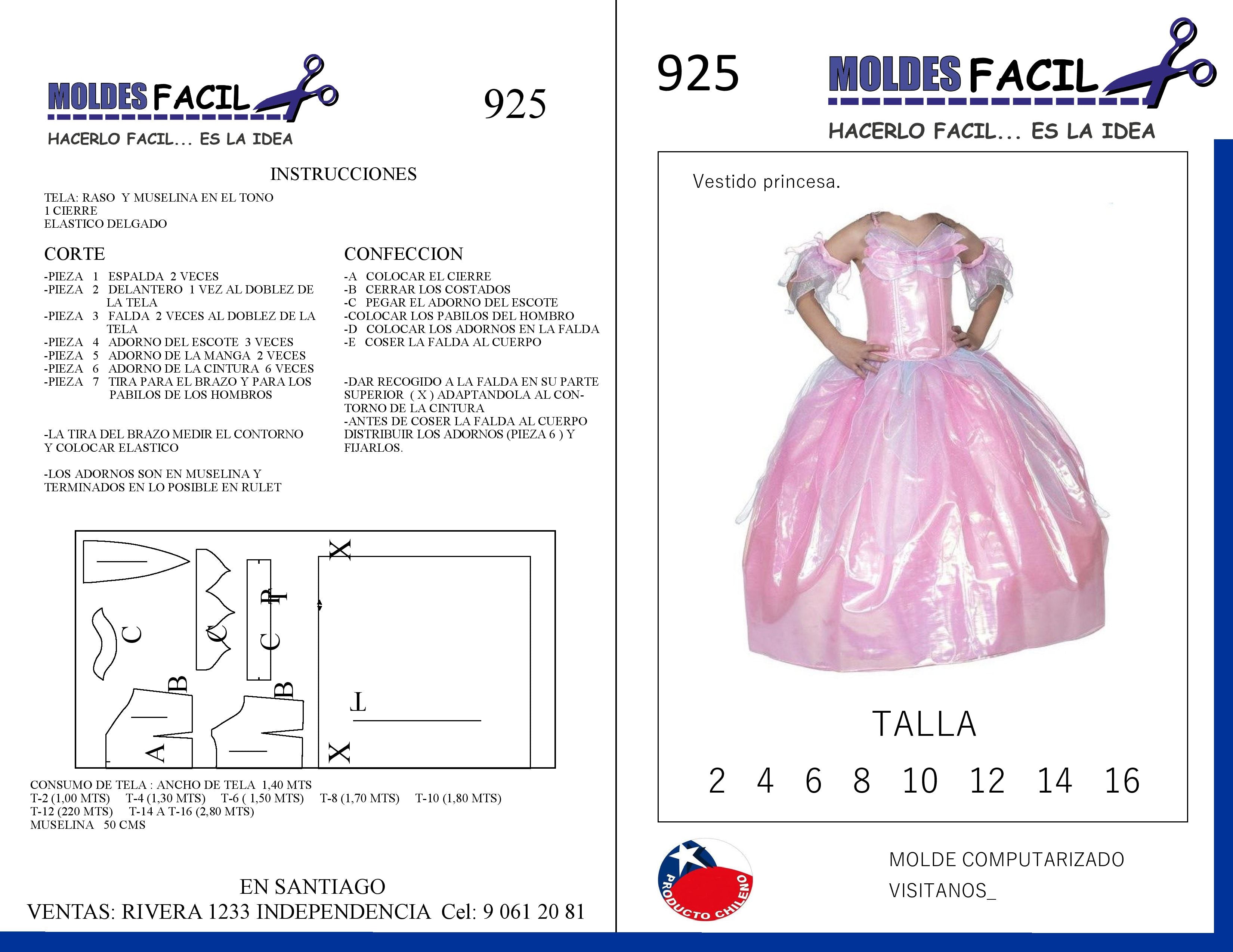 Vestido de Princesa
