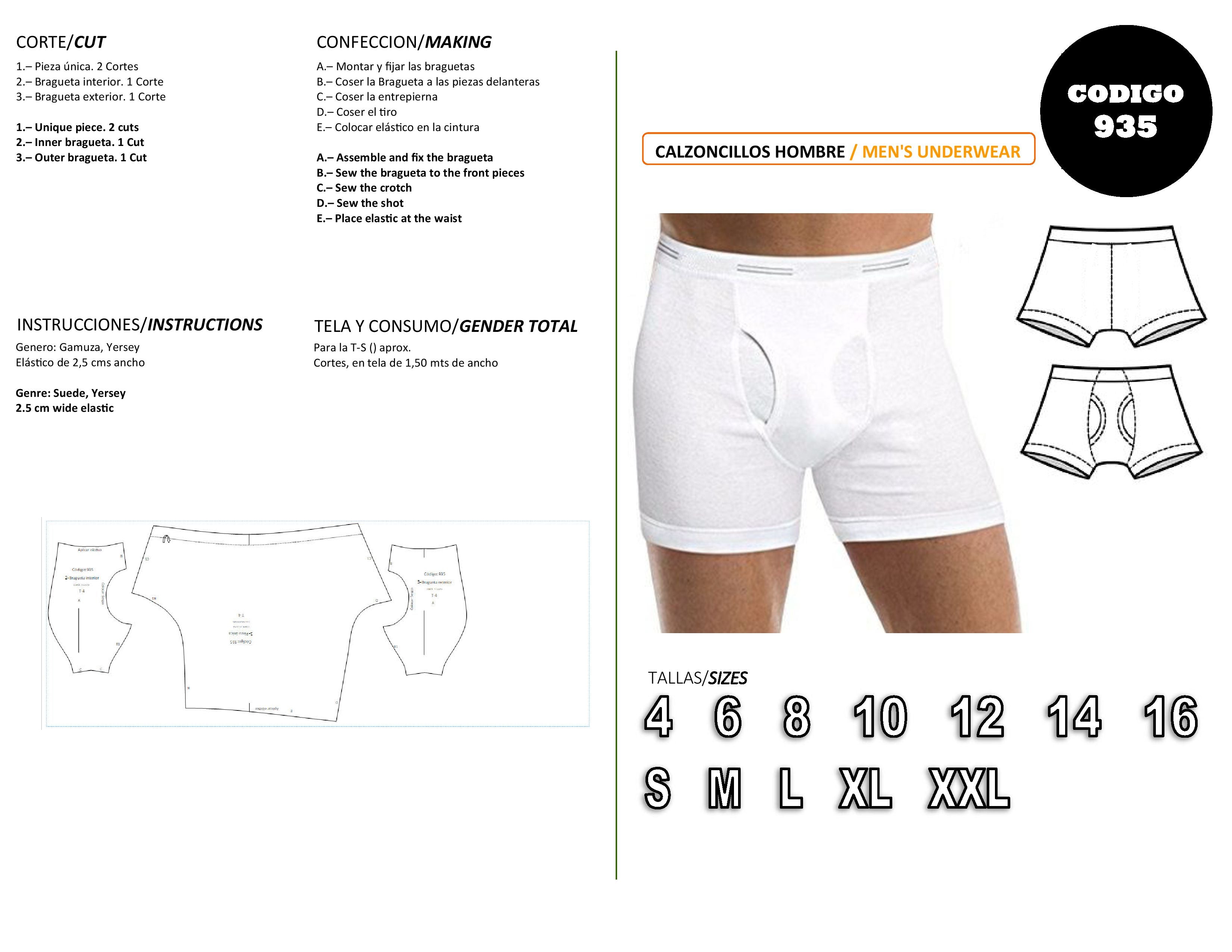 Calzoncillos hombre tipo boxer