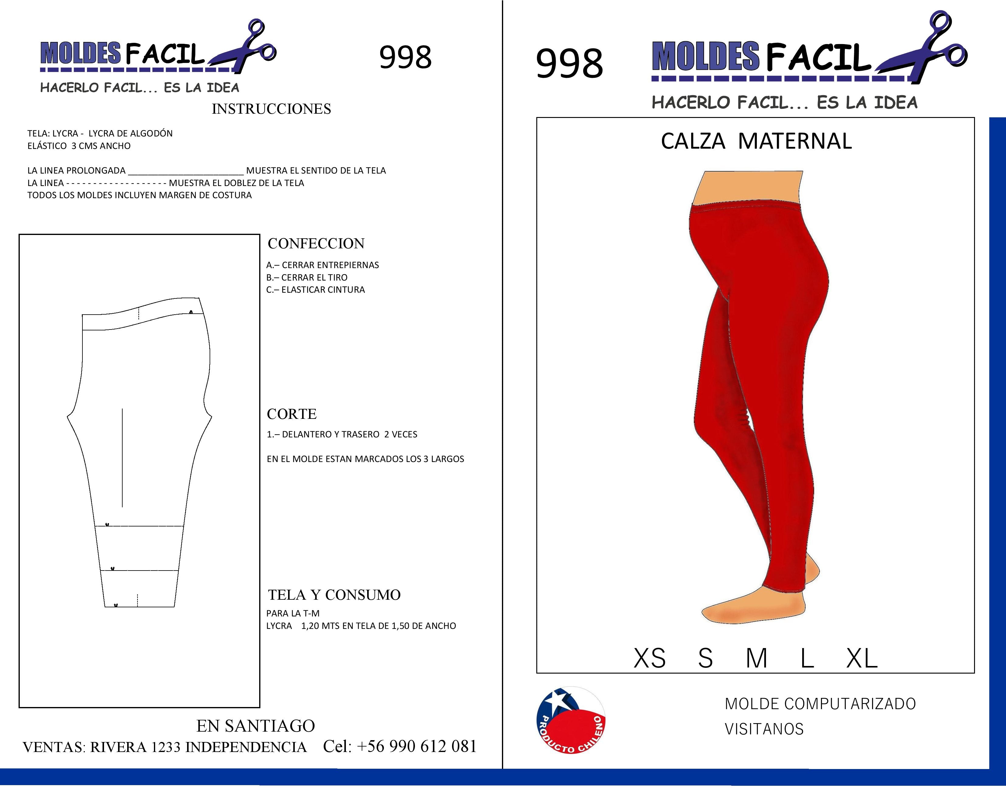 Calza maternal