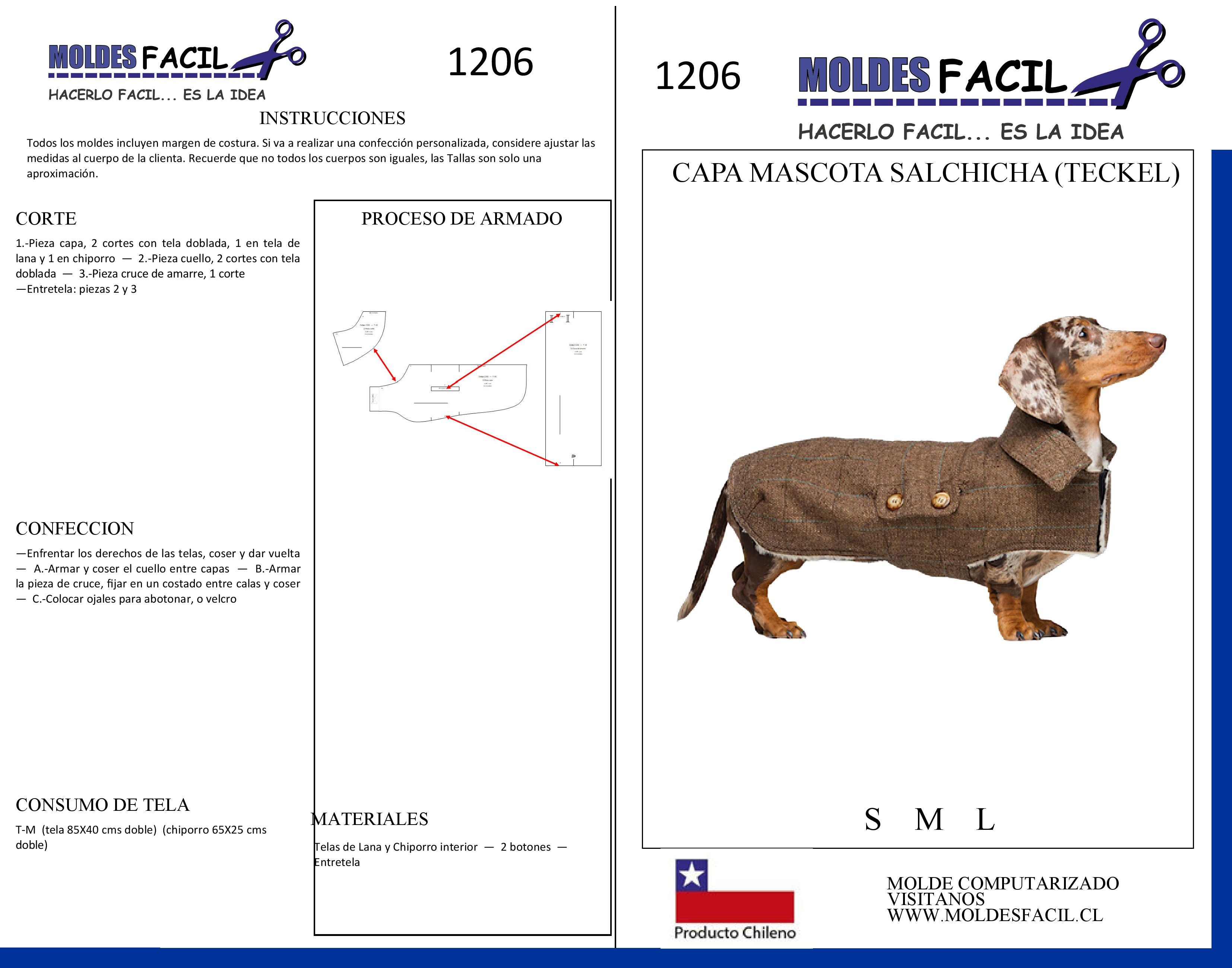 Capa Salchicha (teckel)